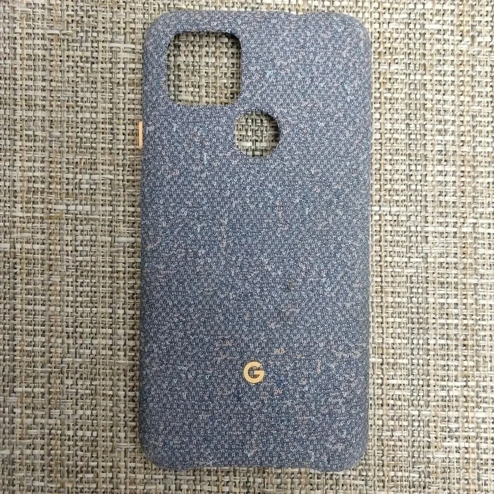 Google pixel 4a 5G OEM case blue confetti